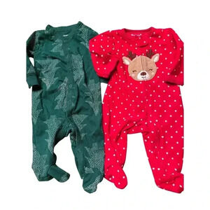 CARTERS 3 months sleepers bundle of 2